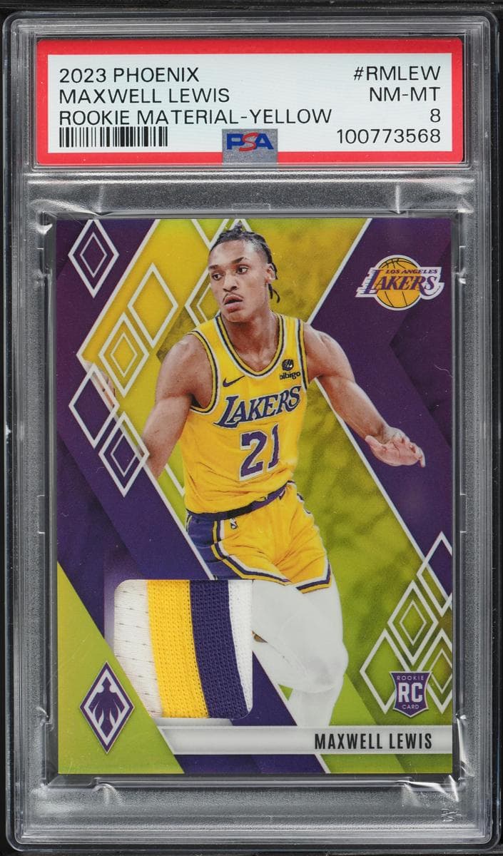 Maxwell Lewis 2023 panini Panini Phoenix