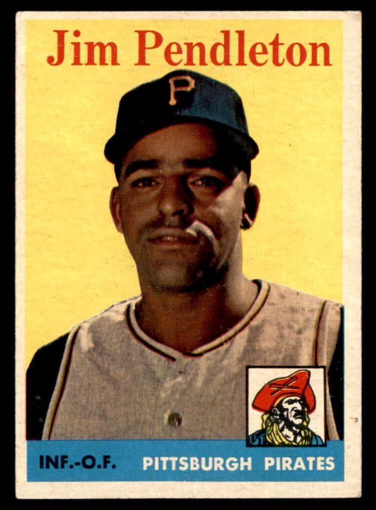 Jim Pendleton 1958 topps Topps