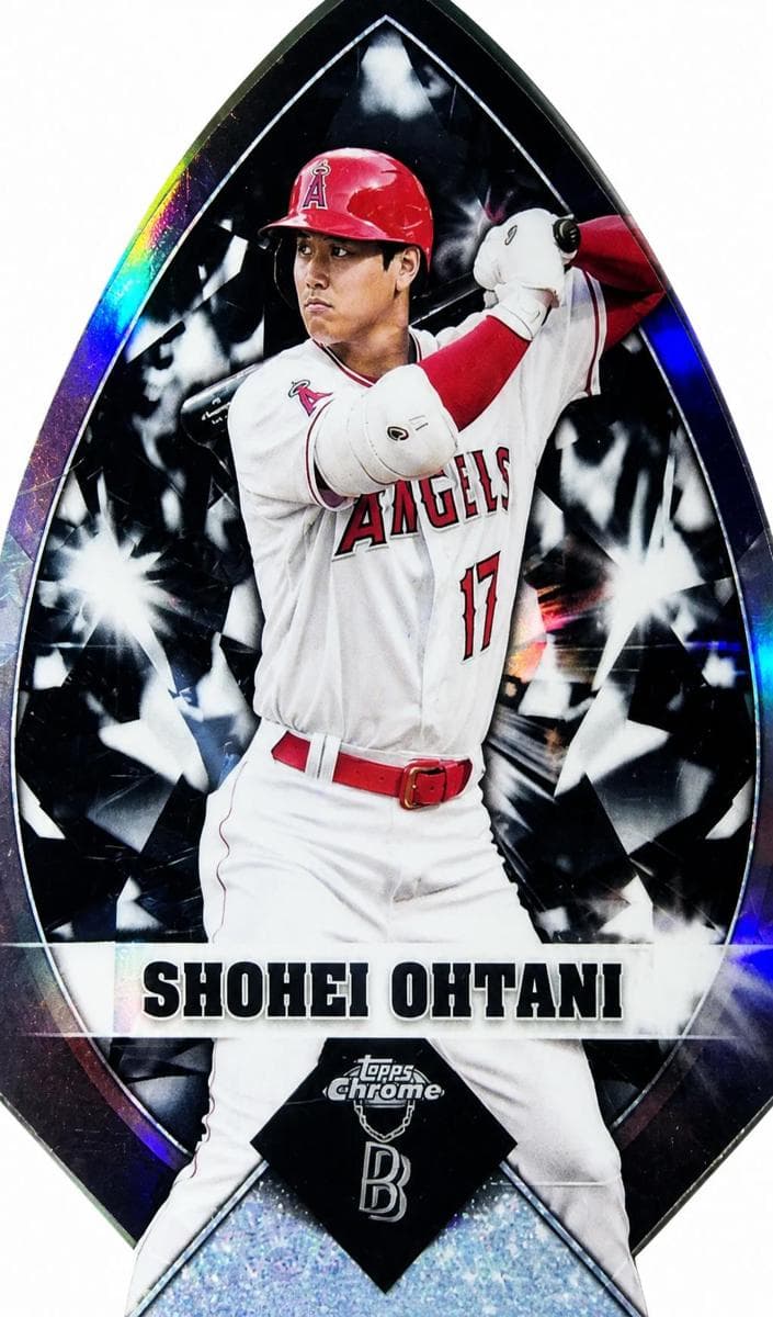 Shohei Ohtani 2022 topps Topps Chrome Ben Baller Edition
