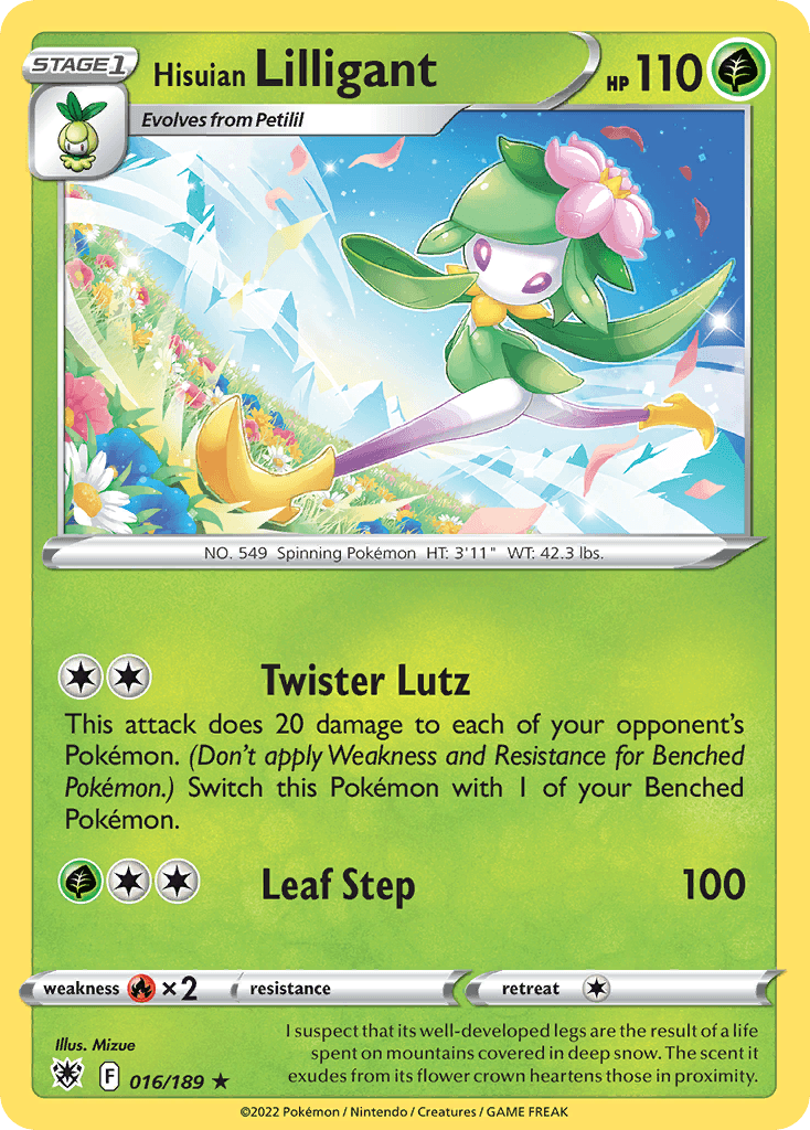 Hisuian Lilligant 2022 Pokemon