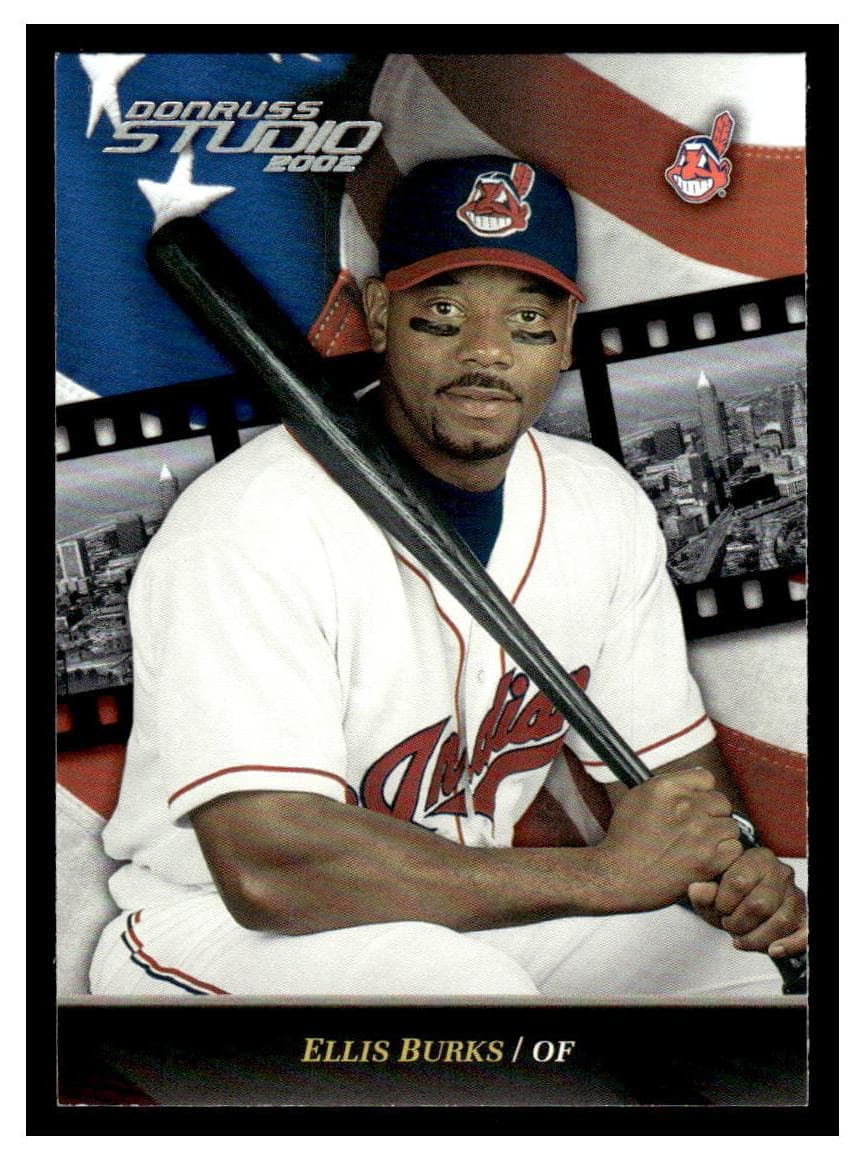 Ellis Burks 2002 panini Donruss Studio