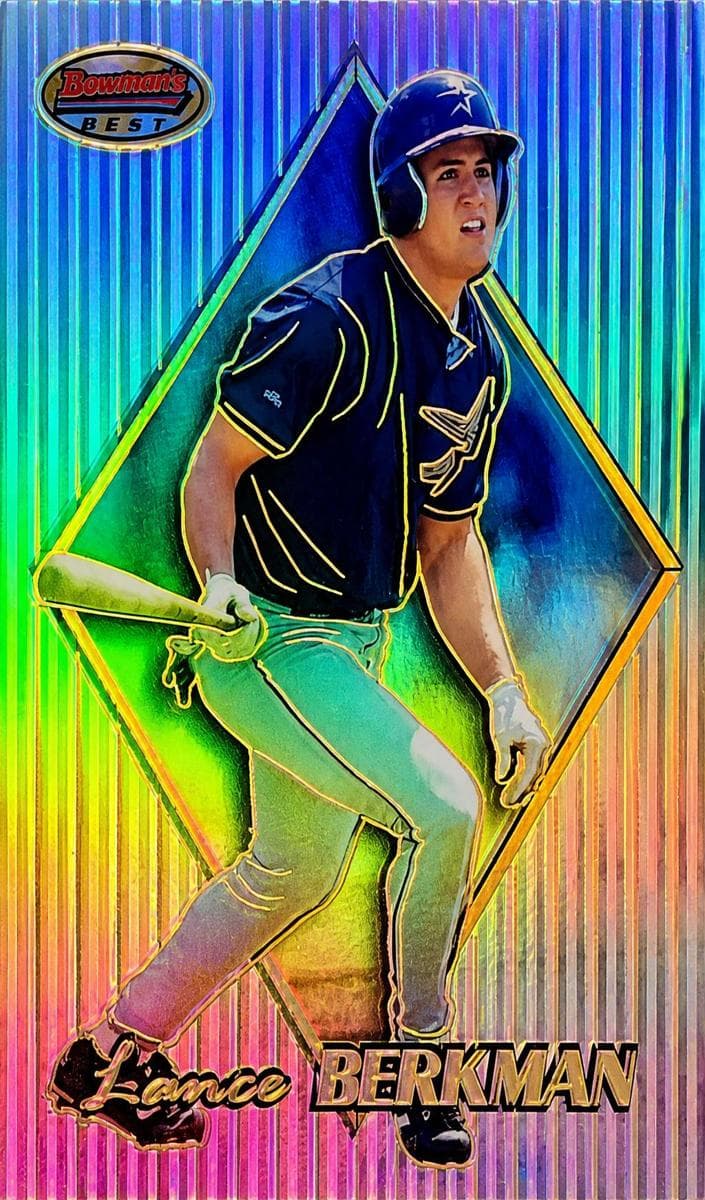 Lance Berkman 1999 bowman Bowman's Best