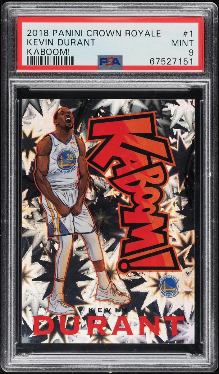 Kevin Durant 2018 panini Crown Royale
