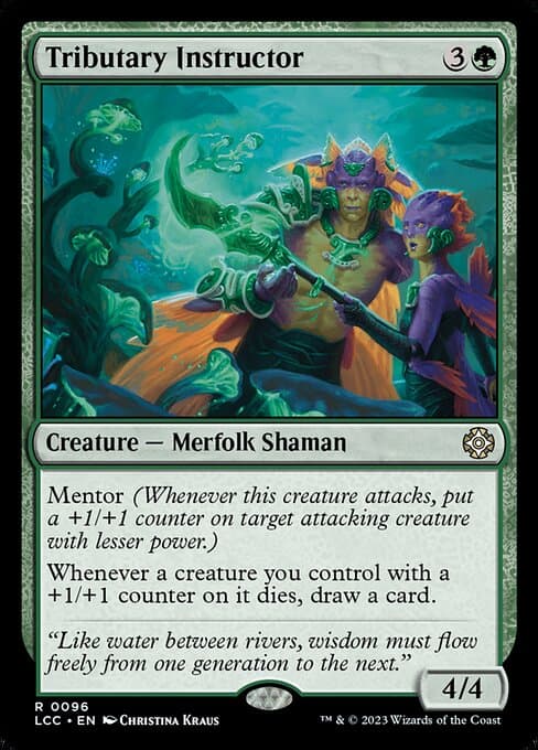 Tributary Instructor 2023 Magic: The Gathering