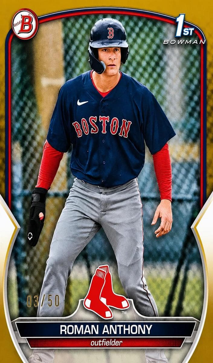Roman Anthony 2023 bowman Bowman