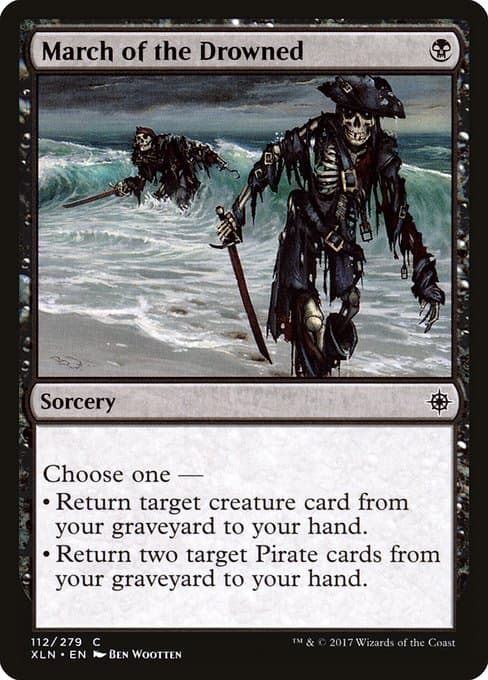 March of the Drowned 2017 Magic: The Gathering Ixalan