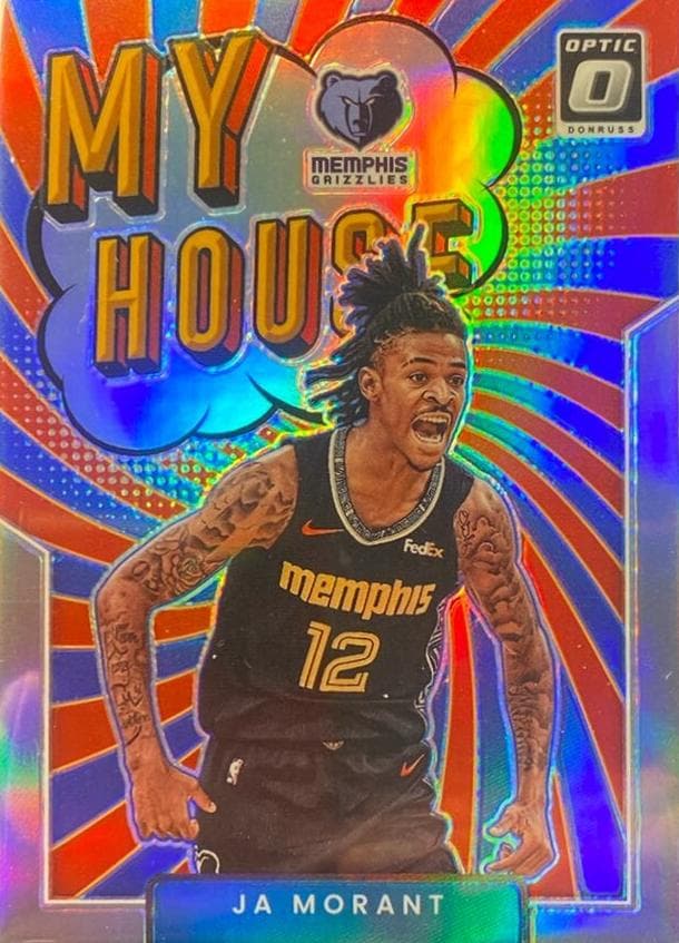 Ja Morant 2021 panini Donruss Optic