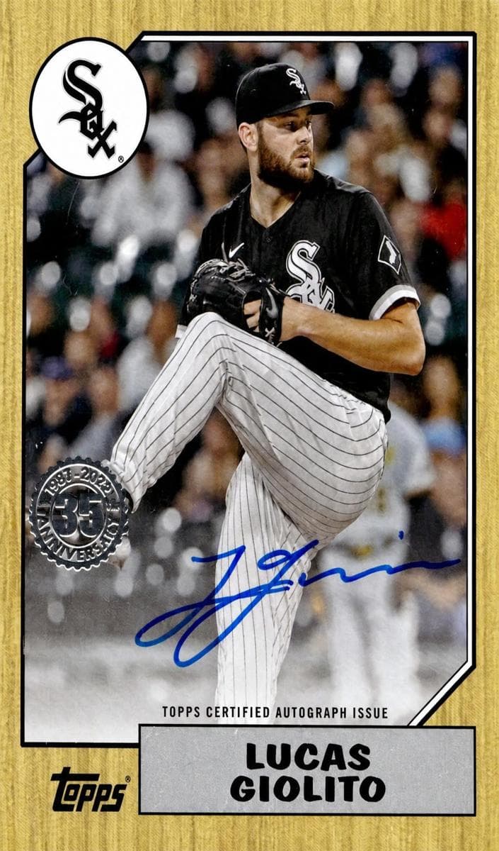 Lucas Giolito 2022 topps Topps Update