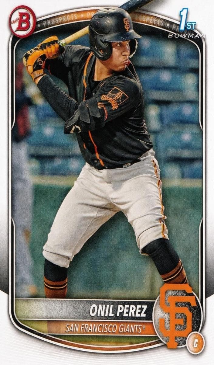 Onil Perez 2025 bowman Bowman