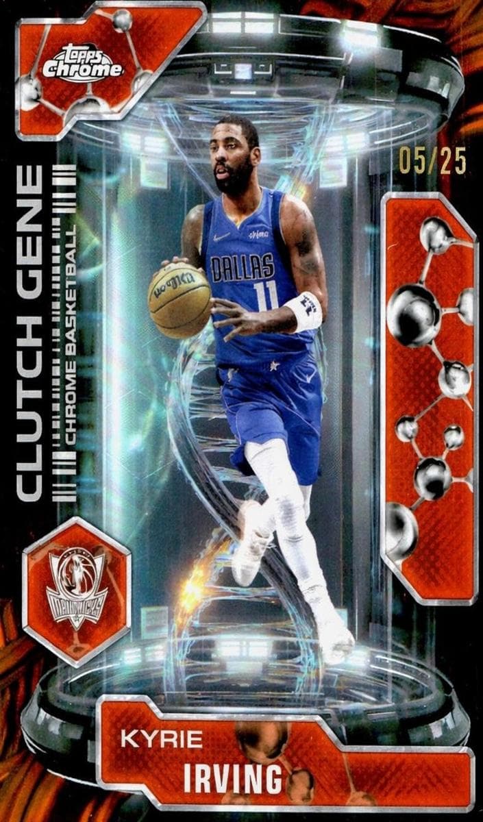 Kyrie Irving 2025 topps Topps Chrome