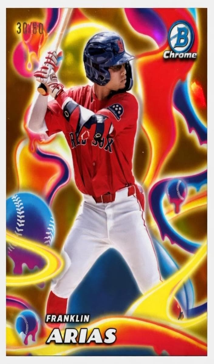 Franklin Arias 2025 bowman Bowman Chrome