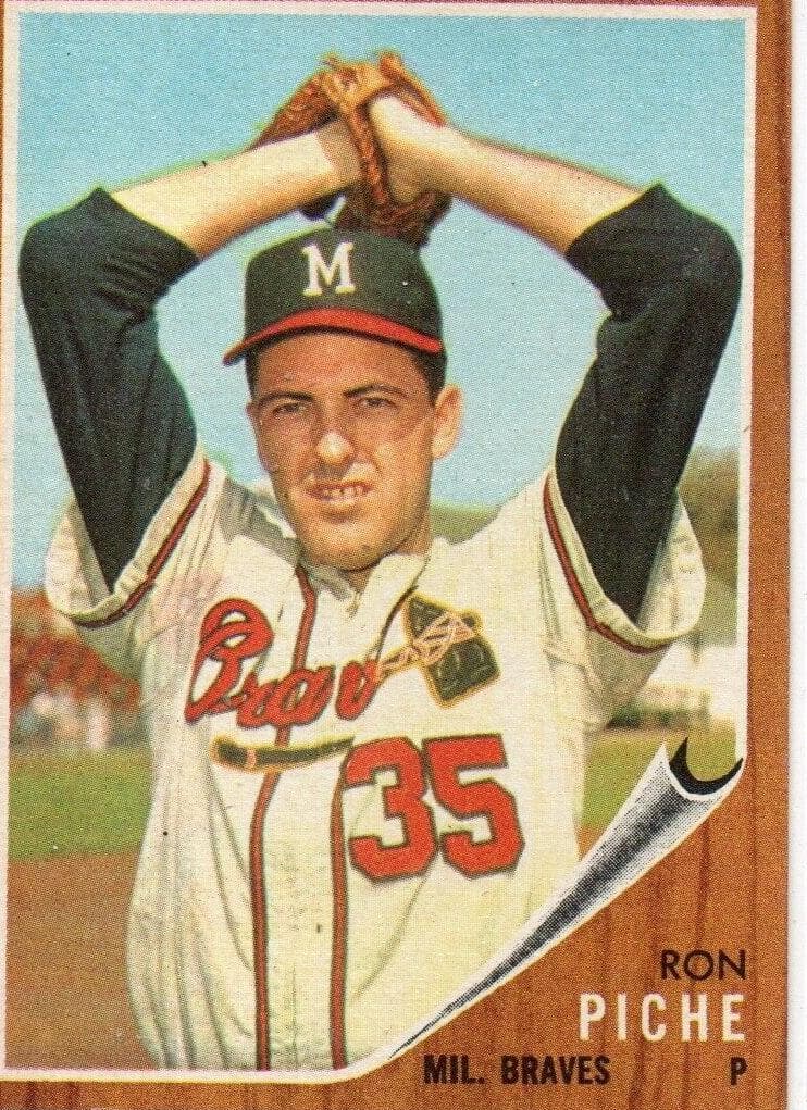 Ron Piche 1962 topps Topps