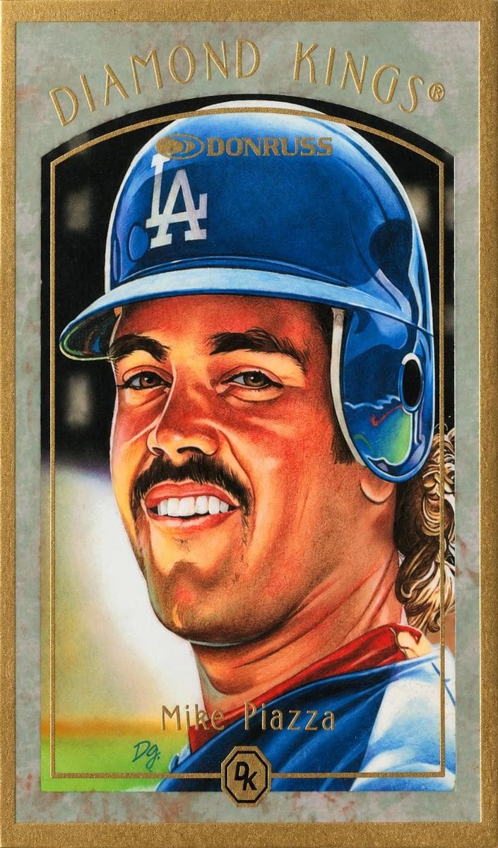Mike Piazza 1997 panini Donruss
