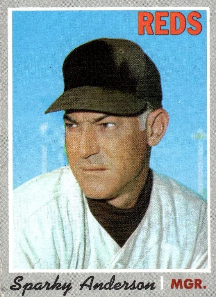Sparky Anderson 1970 topps Topps