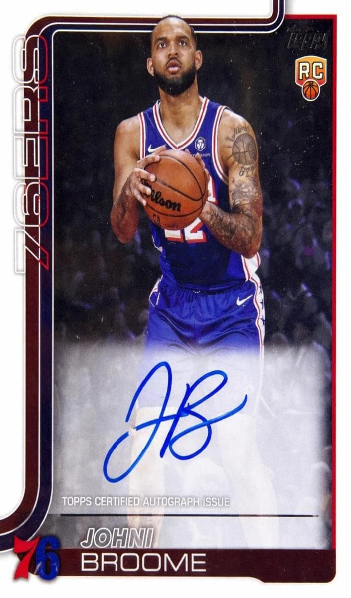 Johni Broome 2025 topps Topps