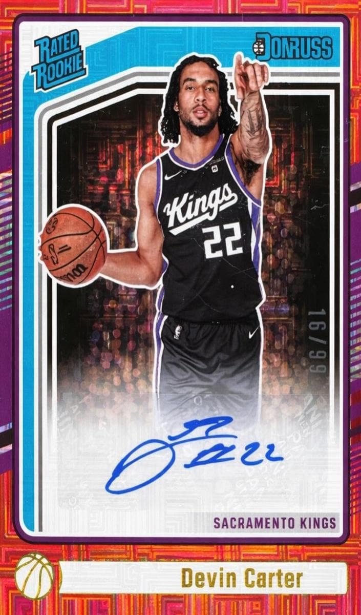 Devin Carter 2024 panini Donruss