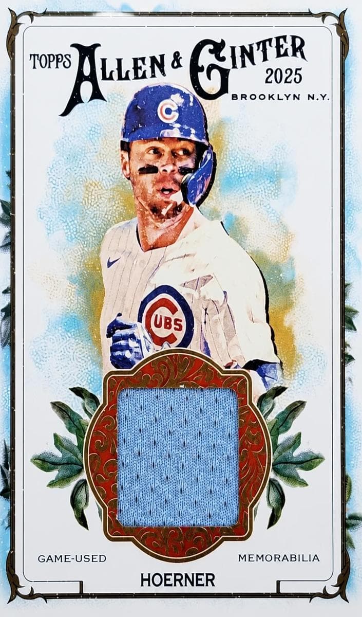 Nico Hoerner 2025 topps Allen & Ginter