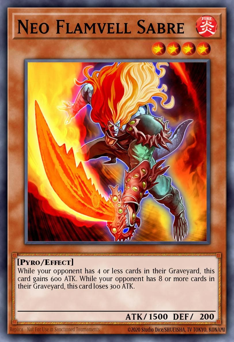 Neo Flamvell Sabre #DT04-EN065