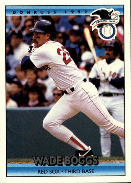 Wade Boggs 1992 panini Donruss