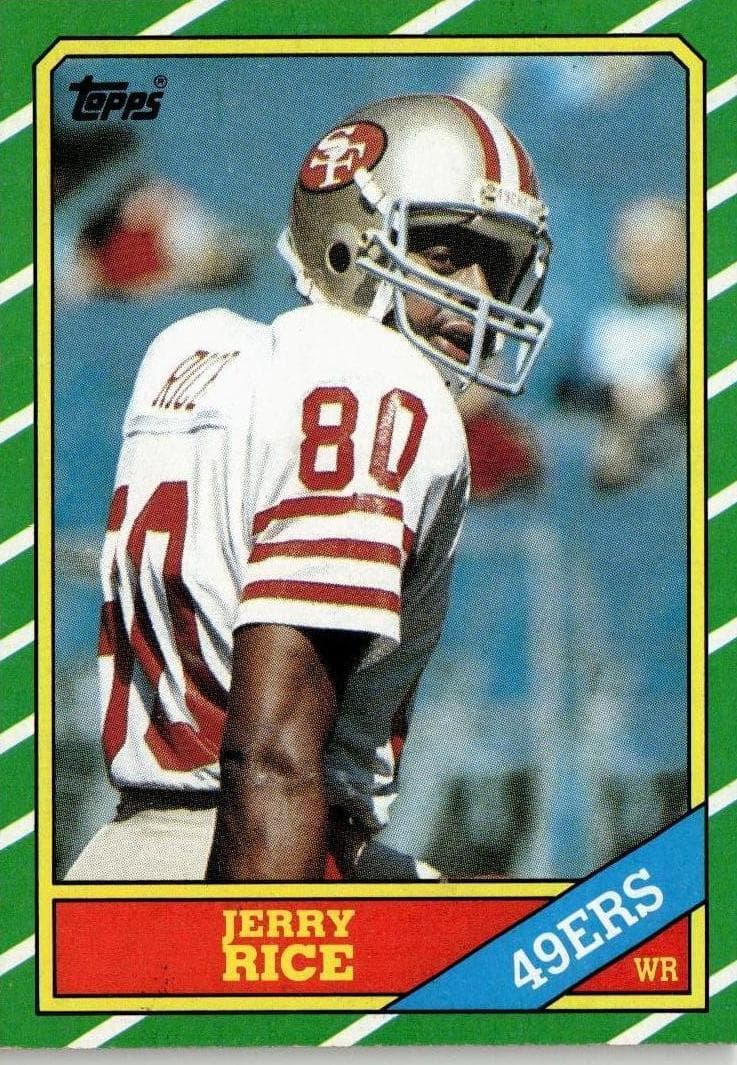 Jerry Rice trading card