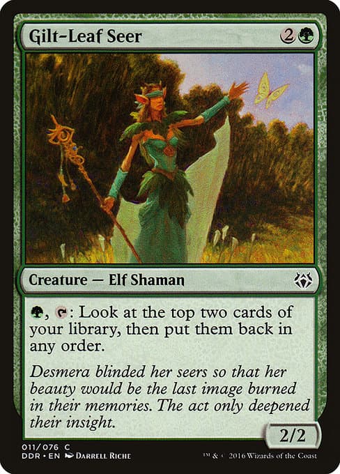 Gilt-Leaf Seer 2016 Magic: The Gathering