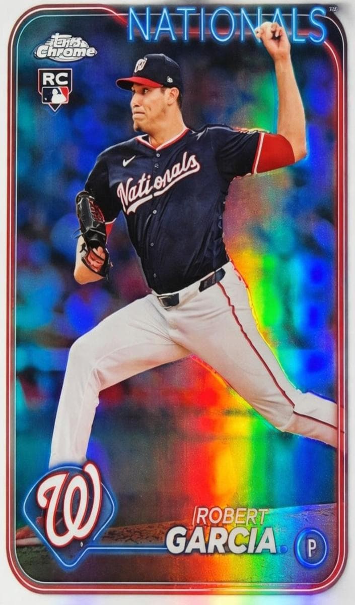 Robert Garcia 2024 topps Topps Chrome Update
