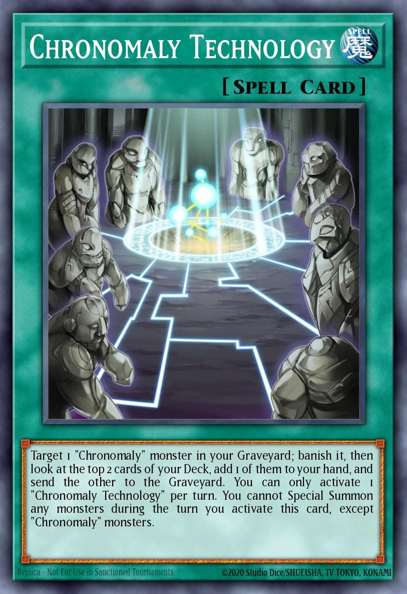 Chronomaly Technology 2012 Yu-Gi-Oh! Return of the Duelist