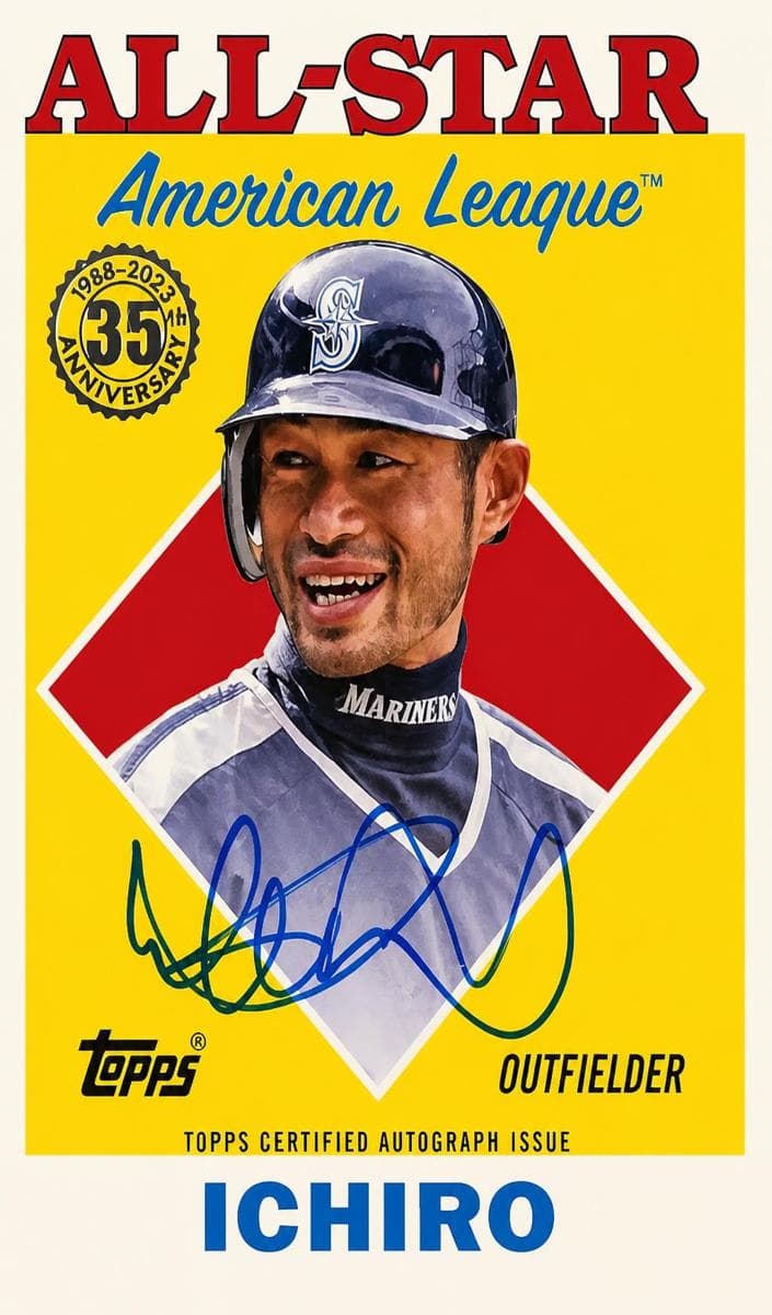 Ichiro 2023 topps Topps