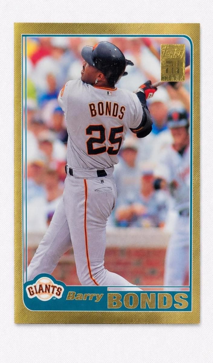 Barry Bonds 2001 topps Topps