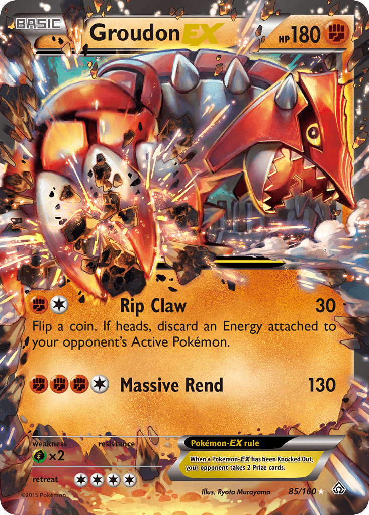 Groudon EX #85