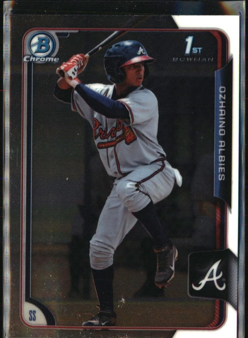 Ozhaino Albies 2015 bowman Bowman