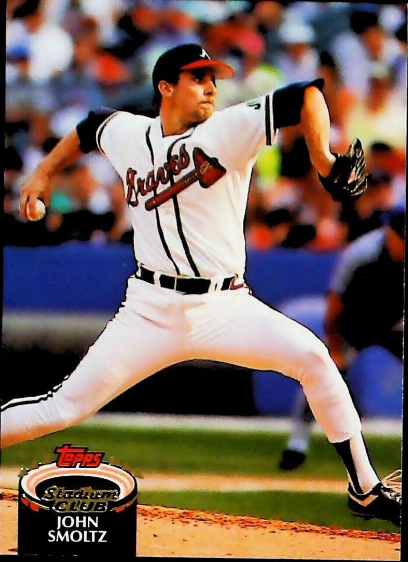 John Smoltz 1992 unknown Stadium Club