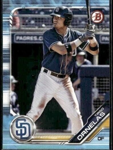 Tirso Ornelas 2019 bowman Bowman Draft