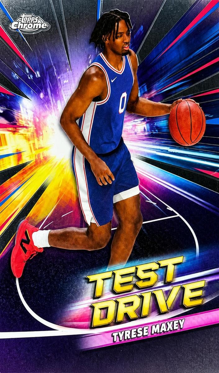 Tyrese Maxey 2024 topps Topps Chrome