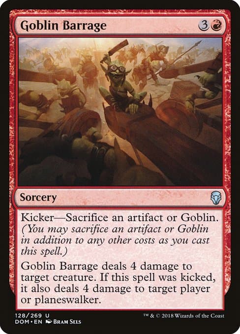 Goblin Barrage 2018 Magic: The Gathering Dominaria