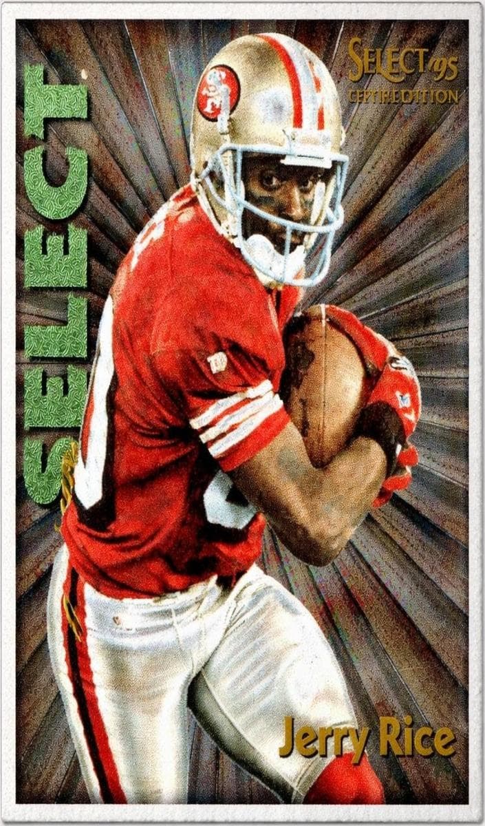 Jerry Rice 1995 panini