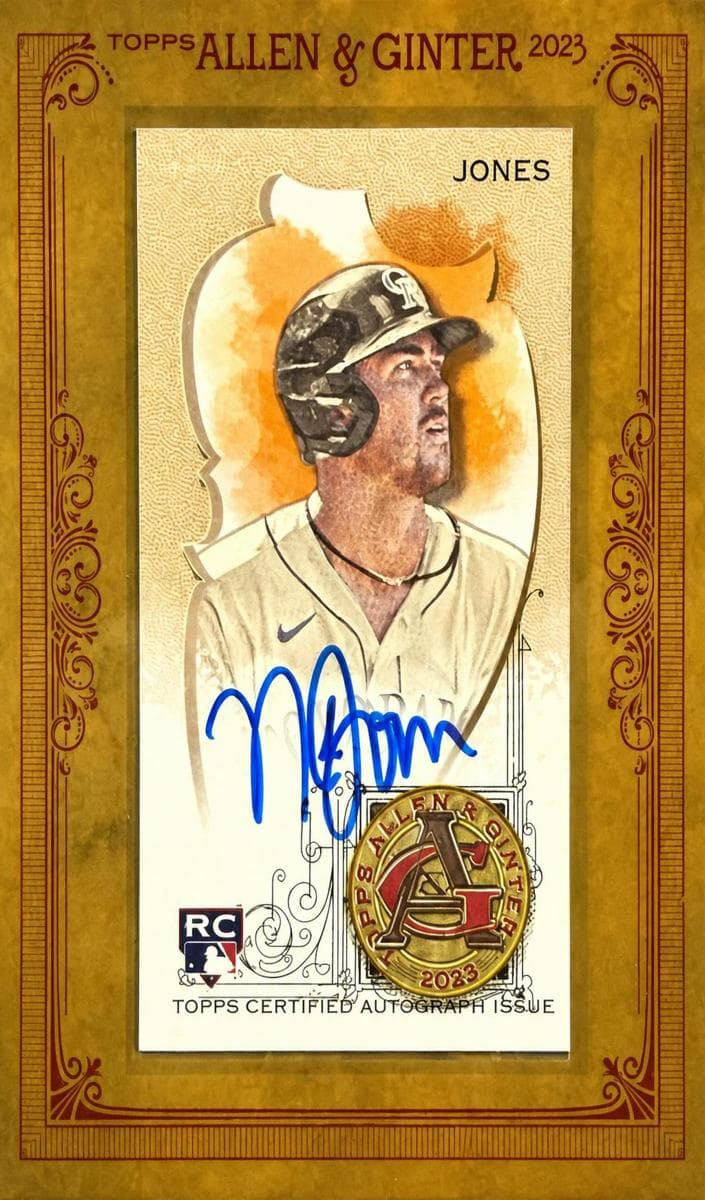 Nolan Jones 2023 topps Topps Allen & Ginter
