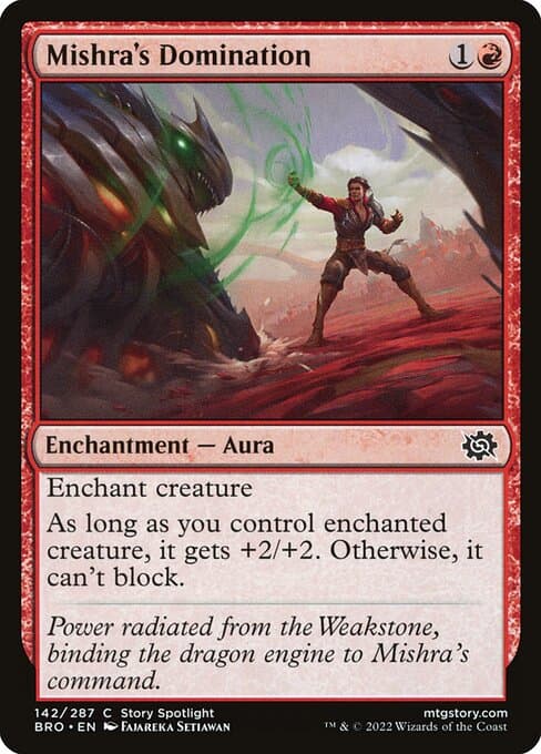 Mishra's Domination 2022 Magic: The Gathering Brother's War