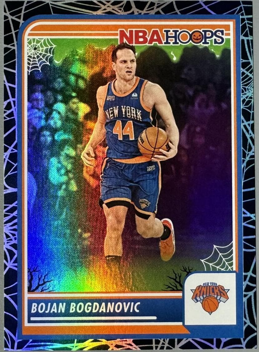 Bojan Bogdanovic 2023 panini Hoops Haunted Hoops
