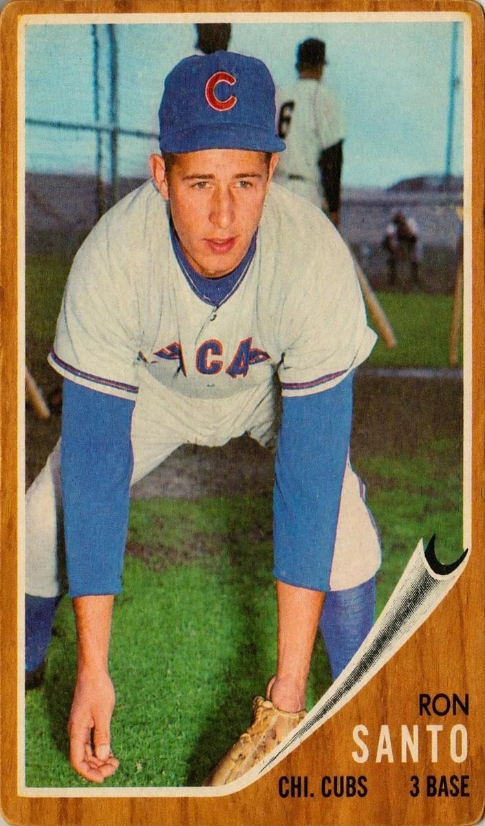 Ron Santo 1962 topps Topps Venezuelan