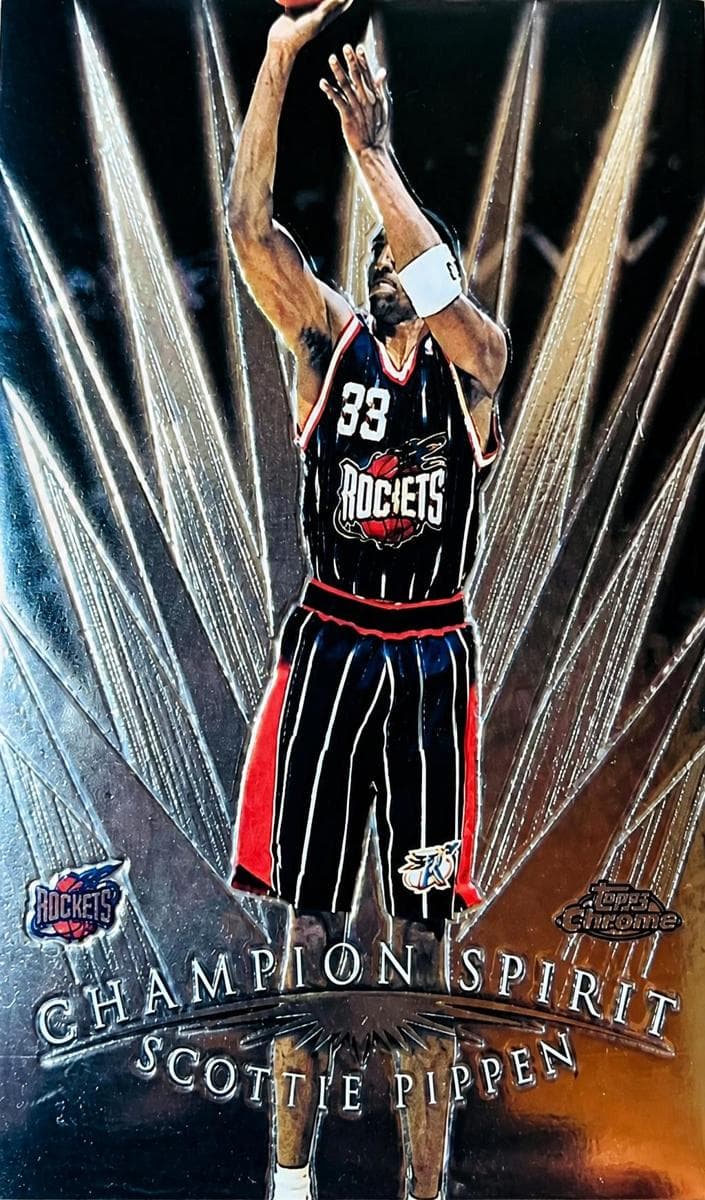 Scottie Pippen 1998 topps Topps Chrome