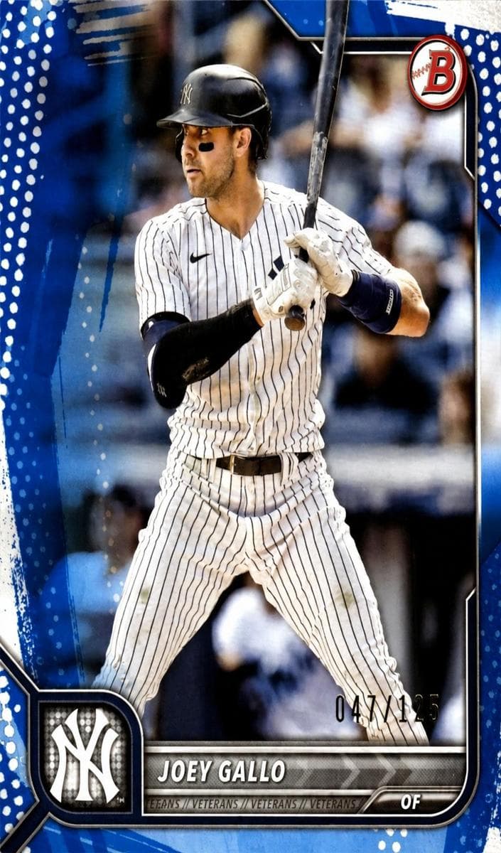 Joey Gallo 2022 bowman Bowman