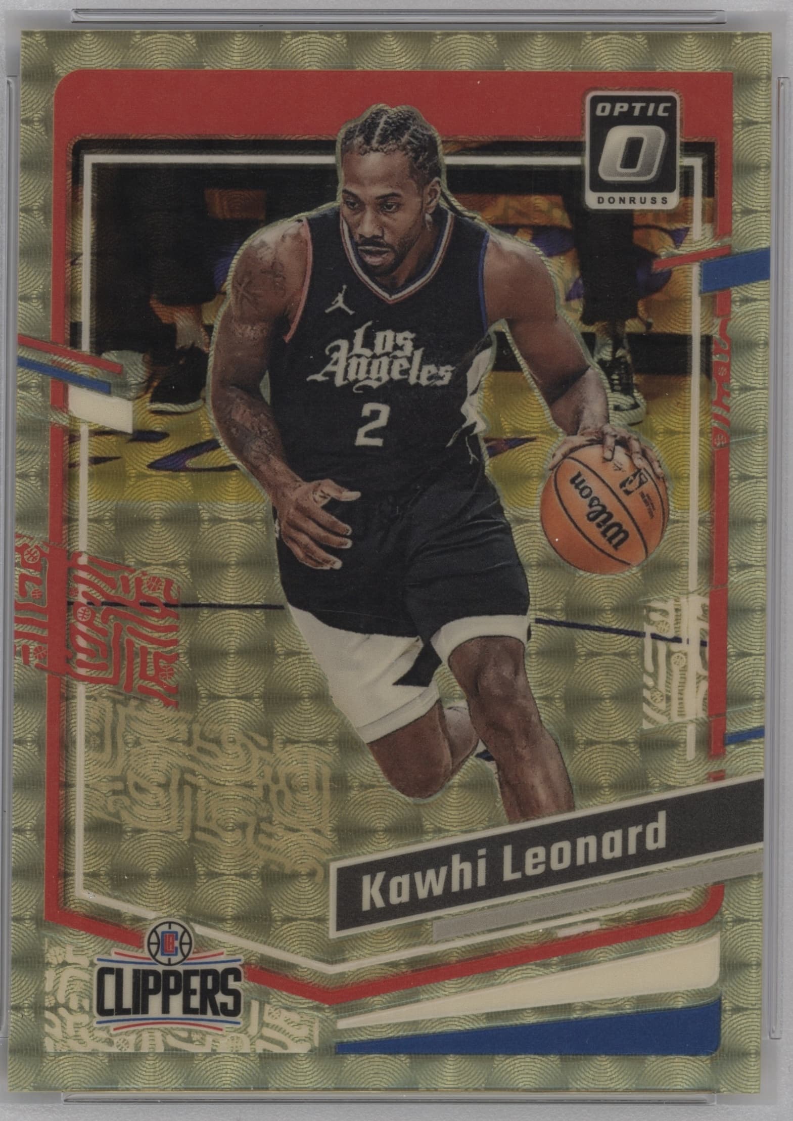 Kawhi Leonard 2023 panini Donruss Optic