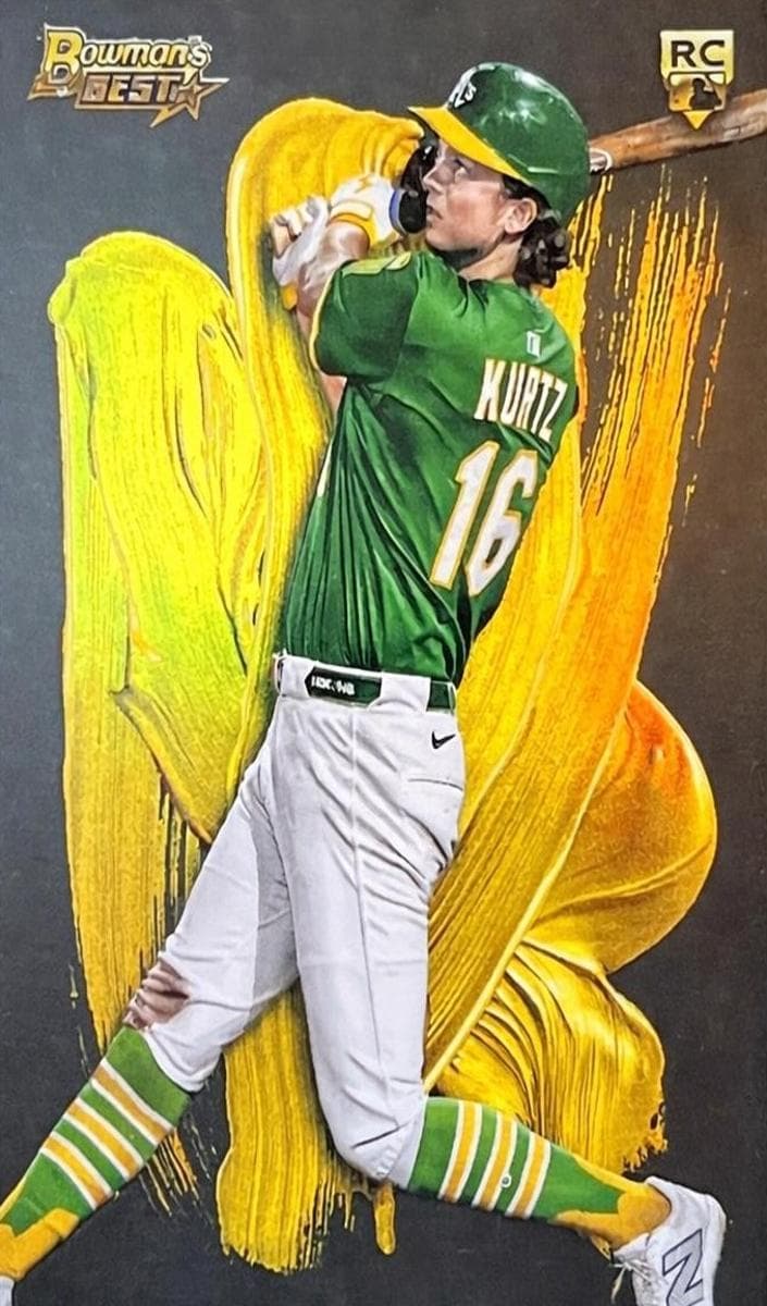 Nick Kurtz 2025 bowman Bowman Best