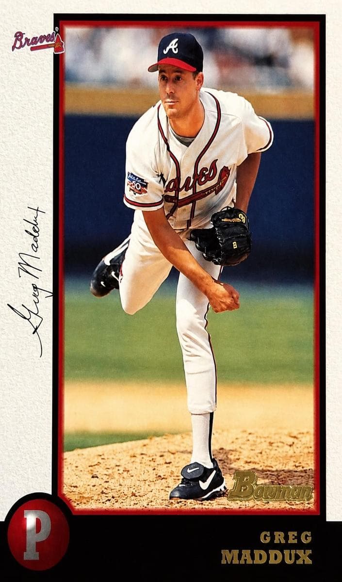 Greg Maddux 1998 bowman
