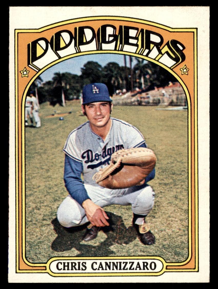 Chris Cannizzaro 1972 topps Topps