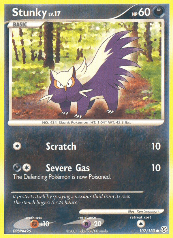 Stunky 2007 Pokemon Diamond & Pearl Countdown Calendar
