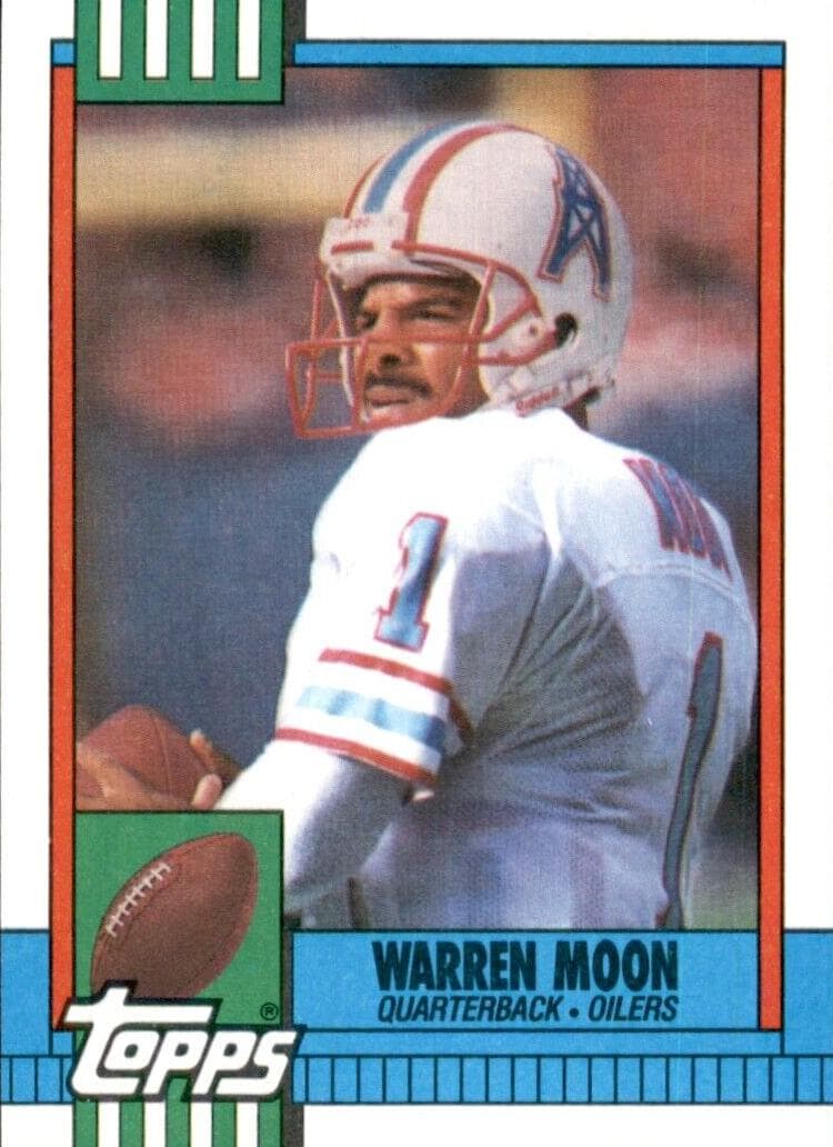 Warren Moon 1990 topps Topps