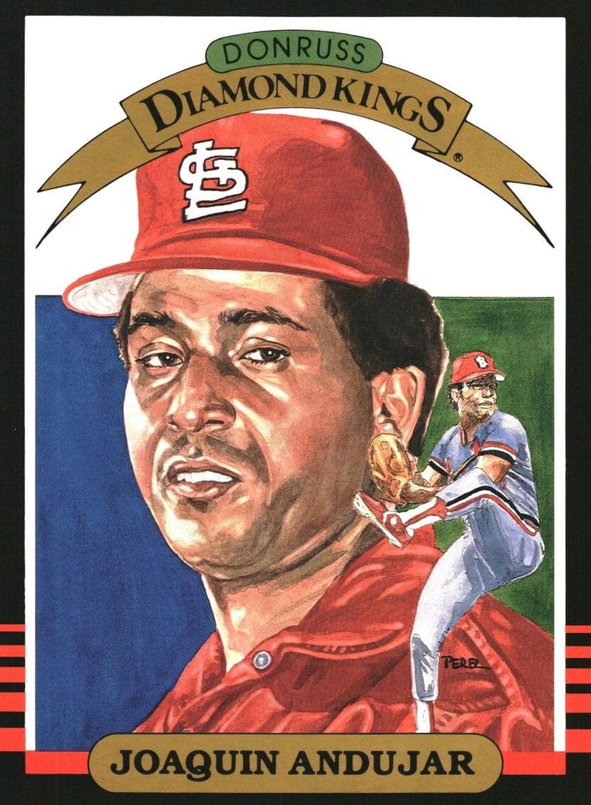 Joaquin Andujar 1985 leaf