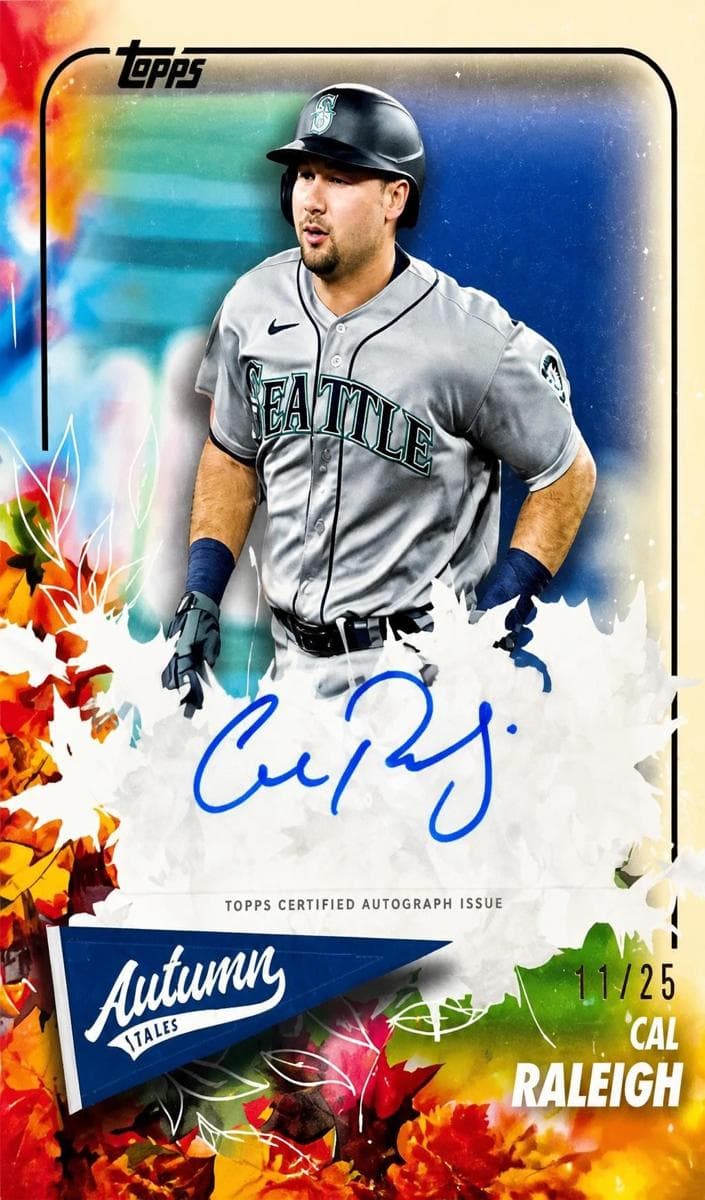 Cal Raleigh 2024 topps Topps Update